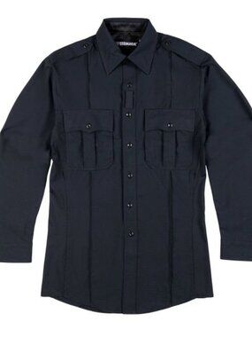 NWT Blauer FLEXRS LS Supershirt Mens 14.5/35 Dark Navy 8671